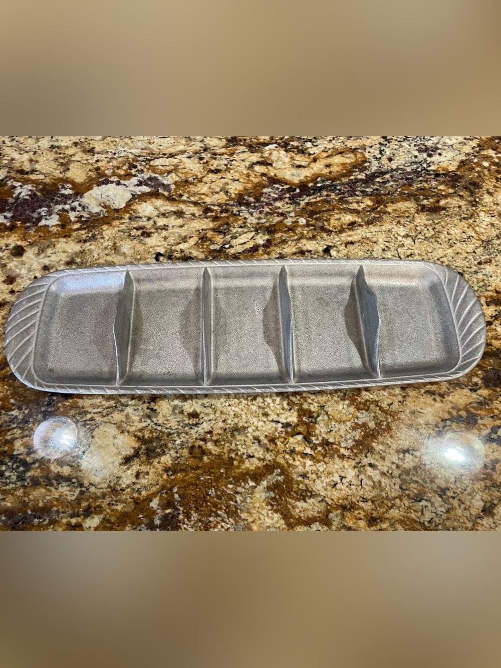 WILTON Grill Tray Armetale Handcrafted for Serving, Cooking, and Grilling